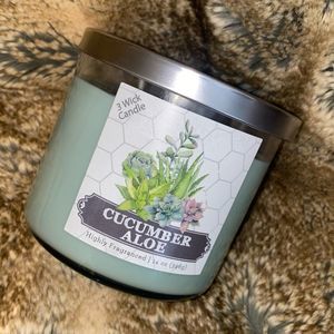 🆕 3 Wick Candle - Cucumber Aloe